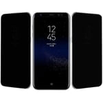 Samsung S9 Plus Privacy FullFrame Härdat glas 0.26mm 3D 9H Transparent