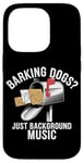 Coque pour iPhone 14 Pro Des chiens qui aboient ? Just Background Music Mail Carrier Postal Work