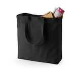 QUADRA Canvas Classic Shopper - tygkasse - Black - One Size