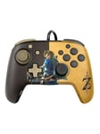 PDP Faceoff Deluxe+ Audio Wired Controller: Hyrule Hero Link - Controller - Nintendo Switch