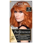 3600521394823 Preference farba do włosów 74 Mango Intensywna miedź L'Oreal Paris