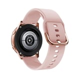 (Galaxy 4 40mm 44mm Pinkki)Alkuperäinen hihna Samsung Galaxy Watch Active 2 40mm 44mm silikoni urheiluranneke vaihtoranneke 20mm kellon ranneke - kellon rannekkeet