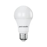 paul russells LED GLS - Dimmable Edison Screw Light Bulbs, 14W 1521Lumens E27 A70 LED Bulbs, 100w Equivalent, 6500K Daylight, Dimmer Standard ES Energy Saving Ceiling Light, Pack of 1