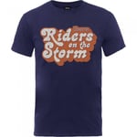 The Doors Unisex Adult Riders On The Storm Logo Logo Cotton T-Shirt - XL