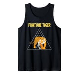 Got Fortune, Fortune Tiger, Fortune Favors The Brave Tiger Tank Top