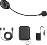 ModMic sans Fil, Microphone à Perche Amovible pour Casque, Microphone de Jeu pour Console, Réduction du Bruit, Rechargeable par USB, Type C, Compatible avec Xbox Series X, One, TGX1