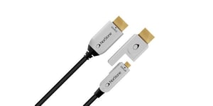 Norstone Jura HDMI-Optic - Câble HDMI avec Fibre Optique de 30 m - Câbles vidéo