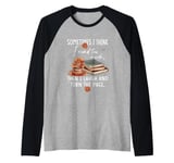 Sometimes I Think I Read Too Much Then I Laugh Turn The-Page Raglan Baseball Tee