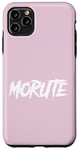 Coque pour iPhone 11 Pro Max Morute Aesthetic Poupée effrayante + Mignon Horreur Goth Dents