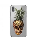 Coque Iphone XR Mort Ananas vintage tropical transparent