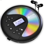 Premium Portable  CD  Player  Walkman  with  Long - Lasting  Battery +  NEW  202