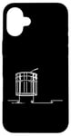 iPhone 16 Plus Steel Drums Line Art For Musicians Steel Drum Case