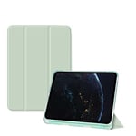 BXGH Étui pour iPad 10.2 iPad 9. Génération 2021/iPad 8. Génération 2020/iPad 7. Génération 2019, Coque arrière Rigide Fine avec Support pour iPad 10.2 Zoll - Vert Matcha