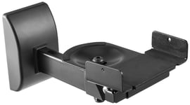 AV LINK Universal Side Clamping Speaker Wall Mount Bracket/Black