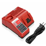 Chargeur rapide de batterie M12 & M18 Chargeur Pour Milwaukee M12-18C 12V-18V 48-59-1812 M12-18FC