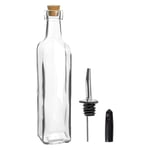 Olive Oil Pourer Bottle with Cork Lid 250ml