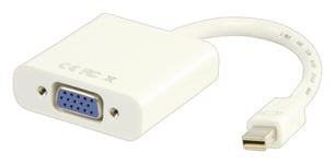 Valueline Mini DisplayPort Kaapeli Mini DisplayPort Uros - VGA Naaras 0.20 m Valkoinen