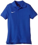 Nike Team Core T-Shirt Mixte Enfant, Blue Royale/Blanc, M