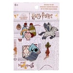 Loungefly - Harry Potter Enamel Pin Set - Harry Potter - Harry Potter Pin en Émail - Exclusivité Amazon - Broche Fantaisie Mignonne à Collectionner - pour les Sacs à Dos et Sacs - Movies Fans