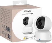 2K Camera Interieur WiFi, Suivi Intelligent, Secure Video, Wi-FI 6, Audio Bidirectionnel, Vision Nocturne, Camera Surveillance Supporte , Alexa, Google Home