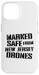 Coque pour iPhone 14 Marqué sûr des drones du New Jersey