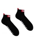 NEBBIA "SMASH IT" Ankle Lenght Socks 102 Black - 35-38