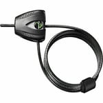 Kabel med hänglås Master Lock 8417DPRO Svart