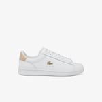 Lacoste Sneakers Carnaby Set femme en cuir Taille 41 Blanc/marron Clair