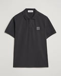 Stone Island Cotton Pique Polo Lead Grey