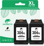 304XL Cartouche d'encre Remplacement pour HP Cartouche 304 XL Noir Deskjet 2600 3700 2620 2621 2622 2630 3752 3722 3724 3730 3732 3752 Envy 5000 5010 5012 5020 5030 5032 5055 5058 5052