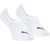 Footie High Cut 2-pack strumpor Unisex White 43-46