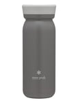 SNOW PEAK Stainless Vacuum Bottle Milk 500 Ash Grå