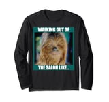 Star Wars Chewbacca Walking Out Of The Salon Like Manche Longue