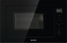 Gorenje Superior Bm251s7xg - Mikrobølgeovn Med Konveksjon Og Grill - Innebygd - 25 Liter - 900 W - Svart