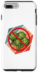 iPhone 7 Plus/8 Plus Brussels sprouts prohibition no entry dislike vegetables Case