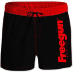 Maillots de bain enfant Freegun  Boardshort Court garçon ceinture élastique et colorée