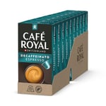 Café Royal Espresso Decaffeinato 100 Capsules for Nespresso Coffee Machine - 5/10 intensity - UTZ-certified Aluminum Coffee Capsules