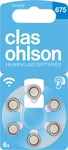 Clas Ohlson Hörapparatsbatterier 675, 6-pack