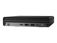 Hp Elite 805 G8 - Wolf Pro Security - Mini-Desktop Ryzen 7 5700Ge / Upp Till 4.6 Ghz - Ram 16 Gb - Ssd 512 Gb - Nvme - Radeon Graphics - Ieee 802.11Ax (Wi-Fi 6), Bluetooth 5.3, Gigabit Ethernet - Win 11 Pro - Skärm: Ingen - Tangentbord: Tysk - Smart