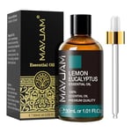 MAYJAM Lemon Eucalyptus Essential Oils 30ML, Lemon Eucalyptus Oil for Diffuser, Humidifier, DIY, Home, Wardrobes