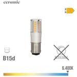 Ampoule Led Baionnette B15d 6w 700lm 6400k Lumière Froide Ø1.7x5.7cm EDM