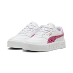 Puma Girls Cali Court Animal Sneakers - White - Size UK 2