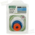 Alm Mc486 Trimmer Spool, Line & Cover For Macallister Mgtp18li, Titan Tt1549gtm