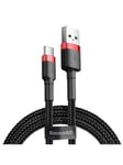 Baseus Cafule cable USB-C 2A 2m (Red+Black)