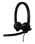 Logitech H570e Casque Avec fil Arceau Bureau/Centre d'appels USB Type-C Noir