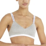 Calvin Klein BH Modern Cotton Light Lined Bralette Grå Large Dam