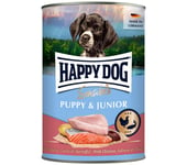 HappyDog konserv - Puppy lax - 6x400 g