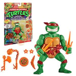 Tortues Ninja, Figurine articulée de 10 cm, Figruine de Collection Classique, Raphael, Jouet pour Enfants dès 4 Ans, Giochi Preziosi, T00013