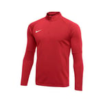 Nike Women Academy 18 Drill Top - University Red/Gym Red/White, Small