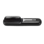 Hair Straightener Brush 1500mAh Hair Straightening Comb Rechargeable For Home